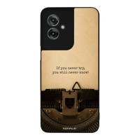 Θήκη Sonique Men's Edition για Motorola Moto G55 5G Old Letter