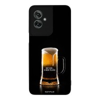 Θήκη Sonique Men's Edition για Motorola Moto G55 5G One Beer, Please