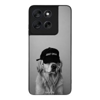 Θήκη Sonique Men's Edition για Motorola Moto G56 5G Just Chill Pup