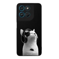 Θήκη Sonique Men's Edition για Motorola Moto G57 Power 5G / Moto G67 Power 5G Audio Kitten - White