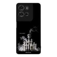 Θήκη Sonique Men's Edition για Motorola Moto G75 5G Σκάκι