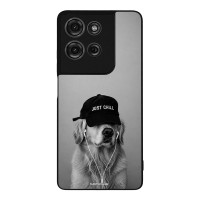 Θήκη Sonique Men's Edition για Motorola Moto G75 5G Just Chill Pup
