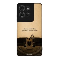 Θήκη Sonique Men's Edition για Motorola Moto G75 5G Old Letter