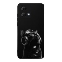 Θήκη Sonique Men's Edition για Motorola Moto G84 5G Audio Kitten - Black