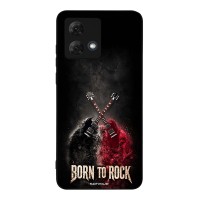 Θήκη Sonique Men's Edition για Motorola Moto G84 5G Born to Rock