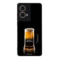 Θήκη Sonique Men's Edition για Motorola Moto G85 5G One Beer, Please