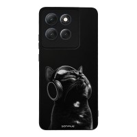 Θήκη Sonique Men's Edition για Motorola Moto G86 5G / Moto G86 5G Power Audio Kitten - Black