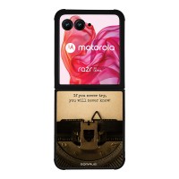 Θήκη Sonique Men's Edition για Motorola Motorola Razr 50 Ultra Old Letter