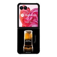 Θήκη Sonique Men's Edition για Motorola Motorola Razr 50 Ultra One Beer, Please