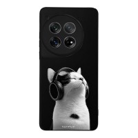 Θήκη Sonique Men's Edition για OnePlus 12 5G Audio Kitten - White