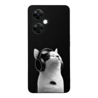Θήκη Sonique Men's Edition για OnePlus Nord CE 3 Lite 5G Audio Kitten - White
