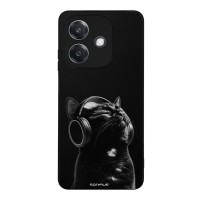 Θήκη Sonique Men's Edition για Oppo A40 Audio Kitten - Black