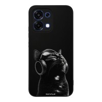 Θήκη Sonique Men's Edition για Oppo A6 Pro 5G Audio Kitten - Black