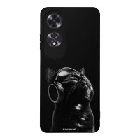 Θήκη Sonique Men's Edition για Oppo A60 Audio Kitten - Black