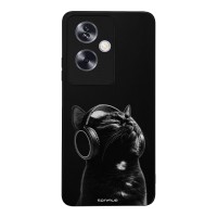 Θήκη Sonique Men's Edition για Oppo A79 5G Audio Kitten - Black