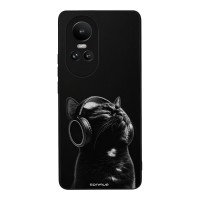 Θήκη Sonique Men's Edition για Oppo Reno10 5G Audio Kitten - Black
