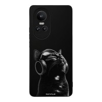 Θήκη Sonique Men's Edition για Oppo Reno10 Pro 5G Audio Kitten - Black