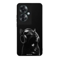 Θήκη Sonique Men's Edition για Oppo Reno11 F 5G Audio Kitten - Black