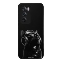 Θήκη Sonique Men's Edition για Oppo Reno12 5G Audio Kitten - Black