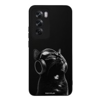 Θήκη Sonique Men's Edition για Oppo Reno12 Pro 5G Audio Kitten - Black
