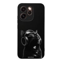 Θήκη Sonique Men's Edition για Oppo Reno15 Pro 5G Audio Kitten - Black