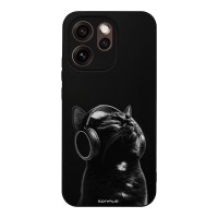 Θήκη Sonique Men's Edition για Oppo Reno15 Pro Max Audio Kitten - Black