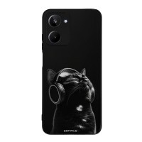 Θήκη Sonique Men's Edition Series για Realme 10 4G Audio Kitten - Black