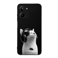 Θήκη Sonique Men's Edition Series για Realme 10 4G Audio Kitten - White
