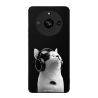 Θήκη Sonique Men's Edition Series για Realme 11 Pro 5G / Realme 11 Pro Plus 5G Audio Kitten - White