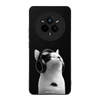 Θήκη Sonique Men's Edition Series για Realme 14 Pro 5G Audio Kitten - White