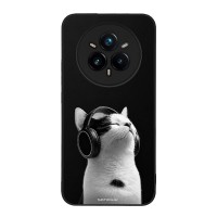 Θήκη Sonique Men's Edition Series για Realme 14 Pro Plus 5G Audio Kitten - White
