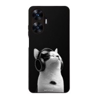 Θήκη Sonique Men's Edition Series για Realme C55 Audio Kitten - White