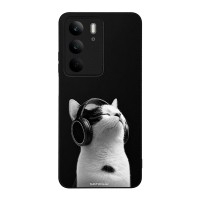 Θήκη Sonique Men's Edition Series για Realme C75 4G / Realme 14X 5G Audio Kitten - White