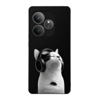 Θήκη Sonique Men's Edition Series για Realme GT 6 5G / Realme GT 6T 5G Audio Kitten - White