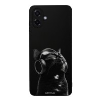Θήκη Sonique Men's Edition για Samsung Galaxy A07 4G Audio Kitten - Black