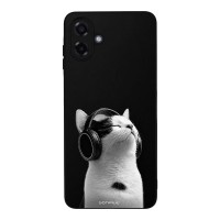 Θήκη Sonique Men's Edition για Samsung Galaxy A07 4G Audio Kitten - White