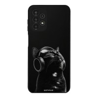 Θήκη Sonique Men's Edition για Samsung Galaxy A13 4G Audio Kitten - Black