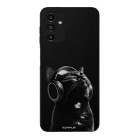 Θήκη Sonique Men's Edition για Samsung Galaxy A13 5G / Galaxy A04s Audio Kitten - Black