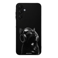 Θήκη Sonique Men's Edition για Samsung Galaxy A16 4G / Galaxy A16 5G Audio Kitten - Black
