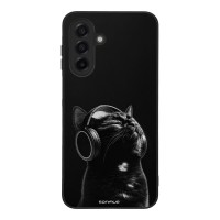 Θήκη Sonique Men's Edition για Samsung Galaxy A17 4G / Galaxy A17 5G / Galaxy A18 4G / Galaxy A18 5G Audio Kitten - Black