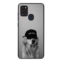 Θήκη Sonique Men's Edition για Samsung Galaxy A21s Just Chill Pup