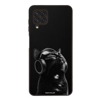 Θήκη Sonique Men's Edition για Samsung Galaxy A22 4G / Galaxy M32 4G / Galaxy M22 4G Audio Kitten - Black