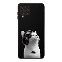 Θήκη Sonique Men's Edition για Samsung Galaxy A22 4G / Galaxy M32 4G / Galaxy M22 4G Audio Kitten - White