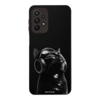 Θήκη Sonique Men's Edition για Samsung Galaxy A23 5G / Galaxy A23 4G Audio Kitten - Black