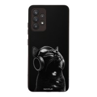 Θήκη Sonique Men's Edition για Samsung Galaxy A32 4G Audio Kitten - Black