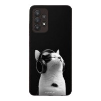 Θήκη Sonique Men's Edition για Samsung Galaxy A32 4G Audio Kitten - White