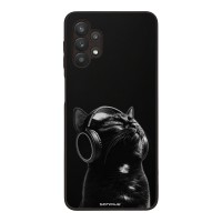 Θήκη Sonique Men's Edition για Samsung Galaxy A32 5G Audio Kitten - Black