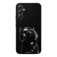 Θήκη Sonique Men's Edition για Samsung Galaxy A34 5G Audio Kitten - Black