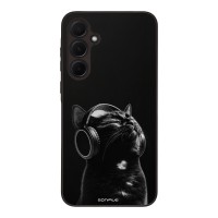 Θήκη Sonique Men's Edition για Samsung Galaxy A35 5G Audio Kitten - Black