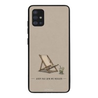 Θήκη Sonique Men's Edition για Samsung Galaxy A51 Αχού και δε με νοιάζει
